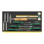 Stahlwille 13214 WT/LR «Line Maintenance Set», composition d'outils en coffre à outils roulettes réf. 13217 121 Werkzeug 26,5 kg