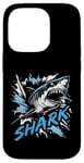 Coque pour iPhone 14 Pro Shark Marine Science for Animal and Biology Fans