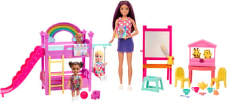 Barbie Skipper First Jobs Leikkisetti + Nuket Päiväkoti