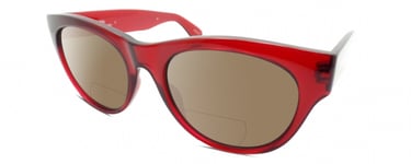 Smith Optics Sophisticate-IMM Womens Polarized BIFOCAL Sunglass Crystal Red 54mm