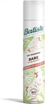 Batiste Dry Shampoo in Bare 200ml, Barely Scented Light Fragrance, No Rinse Spr