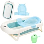 Hengda - Baignoire pour bébé avec support et siège de bain - pour nouveau-nés et bébés