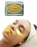 Cascove 20 Eye + Lip Gold Mask Patches Collagen Crystal Gel Pad Face anti Aging