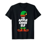 I'm The Apple Cider Elf Family Pajama Christmas Funny T-Shirt