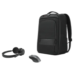 Lenovo ThinkPad Professional 16? Backpack Gen2 + Lenovo Wireless VoIP Headset Teams + Lenovo Professional Bluetooth Rechargeable Mouse - ACCBUNDLESPECIAL