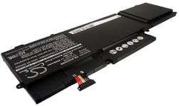 Kompatibelt med Asus VivoBook U38N, 7.4V, 6500 mAh