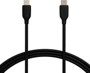 USB C To Type C Cable 2.0 Fast Charger Cable Black For Iphone, Samsung Galaxy