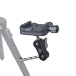 Plaque à dégagement rapide avec support de chaussure froide,trou de vis 1/4 3/8,pince rapide de Style ARCA pour stabilisateur de cardan DJI Ronin S/Ronin SC - Type Type A w Magic Arm