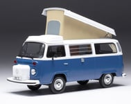 IXO 1/43 1978 VW VOLKSWAGEN TRANSPORTER TYPE 2 WESTFALIA CAMPER VAN BLUE CLC502