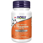 NOW L-Theanine 200 mg 60 Veg Capsules