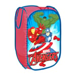 New AVENGERS Boy Kids Bedroom Foldable Pop Up Storage Laundry Basket Bin Bag Toy