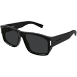 Lunettes de soleil Saint Laurent  SL 689 Lunettes de soleil, Noir/Noir, 59 mm