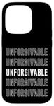 Coque pour iPhone 14 Pro Impardonnable