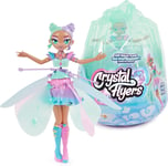 HATCHIMALS Crystal Flyers, Pastel Kawaii Doll Magical Flying Toy with Lights (P