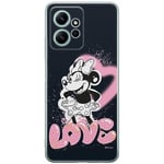 ERT GROUP mobile phone case for Xiaomi REDMI NOTE 12 4G original and officially Licensed Disney pattern Minnie 079 optimally adapted to the shape of the mobile phone, case made of TPU