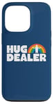 Coque pour iPhone 13 Pro Hug Dealer Cute Positivity Rainbow