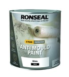 RONSEAL ANTI MOULD PAINT SILK WHITE 750ML