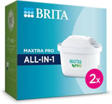 2x BRITA Water Filter MAXTRA PRO All-in-1 Jug Replacement Cartridge Refills 150L