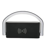 Wireless Charging Alarm Clock 2 Levels Adjustment Night Light Alarm Clock