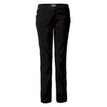 Craghoppers Womens/Ladies Kiwi Pro II Hiking Trousers (Black) - Size 20 Long