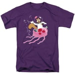 SpongeBob SquarePants - Sandy Rides The Jellyfish - Adult Men T-Shirt