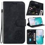 Yhteensopiva Xiaomi Poco X3 / X3 Nfc kohokuvioidun Cute Tiger Flip Folio -lompakkokotelon kanssa korttitaskupidikkeen kannen