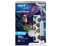 Oral-B Vitality D100, Barn, Roterande Tandborste, Känslig, Multifärg, Mjuk, Rund