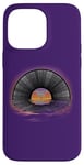 iPhone 14 Pro Max Retro Vintage Vinyl Sunset Reflection LP Vinyl Record Case