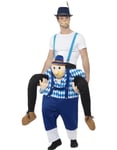 Bavarian Piggyback Rideon Oktoberfestkostyme