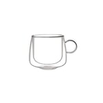 Villeroy & Boch – Artesano Hot&Cold Beverages Cappuccino Glass, Set of 2 Glasses, Double-Walled Glasses for Cold and hot Beverages, 250 ml, Borosilicate Glass, Dishwasher-Safe, Microwave-Safe