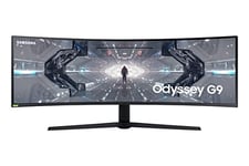 Samsung Ecran PC Odyssey G73T 32'' 240Hz, 1ms , Dalle VA Incurvé 1000R,  Résolution WQHD 2560x1440, 2500:1, 350 cd/m², Pied Ajustable, DisplayPort,  HDMI, Sortie Audio, USB : : Informatique