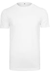 Build Your Brand T- Shirt Round Neck Homme, Blanc (Blanc), XXL