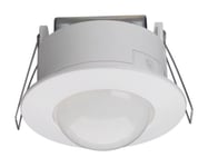 Détecteur de mouvement infrarouge plafond semi-encastré 360° - Blanc - 52371 Hager