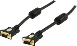 1.8 Meter VGA / SVGA 15 Pin PC Computer Monitor LCD Extension Cable Male to Male