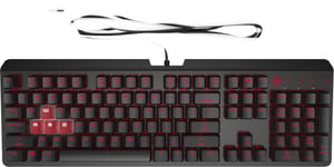 HP OMEN by HP Encoder - tastatur - Tysk - brun