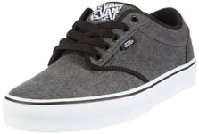 Vans M ATWOOD VKC4LJ6, Baskets mode homme - Noir (black (canvas)), 40.5 EU