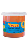 Jovi - Finger Paint, Fingerfarbe, 125 ml, Orange, 100% waschbar, auf Basis natürlicher Inhaltsstoffe, glutenfrei (56006)