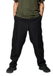 Kaporal, Pantalon pour Homme, Coupe Loose, Longueur L32, Modèle Biagi, Couleur Black, Taille XL, 36-41