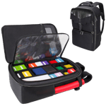 Enhance Gaming: Board Game Backpack Black