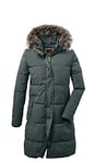 G.I.G.A. DX Women's Parka fonctionnelle décontractée en duvet avec capuche GW 18 WMN QLTD PRK, bleu-vert foncé, 38, 37508-000