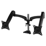 Arctic Z2-3D Gen 3 Dual Monitor Mount, Gas Spring, up to 34" Monitors, 180° Swivel, 360° Rotation - AEMNT00057A