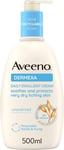 Aveeno Dermexa Daily Emollient Cream 500ml | Prebiotic Oat Complex & Ceramides