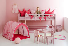 Hoppekids Halvhøj Seng ECO Dream 90x200, Pale Rose