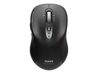 PORT Connect Professional EXPERT - Souris - rechargeable - optique - 6 boutons - sans fil - Bluetooth