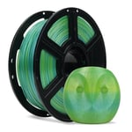 FLASHFORGE Filament PLA haute vitesse de 1,75 mm, 500 mm/s, impression haute vitesse, filament rapide pour imprimante 3D, résistant et haut débit pour une impression rapide, 1 kg (dégradé multicolore,