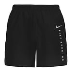 Nike M NK RN DVN CHLLGR 5IN BF, Shorts Homme, Black/Black/Reflective Silv, S