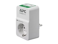 Apc Essential Surgearrest Pm1wu2 - Överspänningsskydd - Ac 230 V - Utgångskontakter: 1 - Italien - Vit