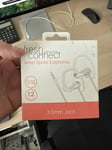 Fresh Connect Wired Sports Earphones 3.5mm Jack  1.2m Cable Mobile Headphones