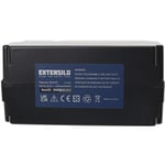 Extensilo - Batterie compatible avec Yard Force SA500ECO, SA600H, SA800PRO, SA900, SC600ECO tondeuse à gazon (2500mAh, 25,2V, Li-ion)