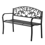 Outdoor Patio 2 Seater Garden Bench Park Yard Furniture Porch Chair